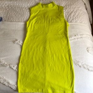 American Apparel mock neck sleeveless dress
